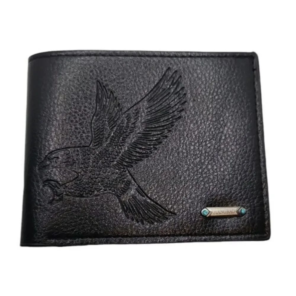 Eagle Bifold‎ Mens Wallet Black